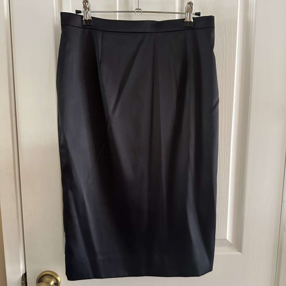 VINTAGE St. John Evening by Marie Gray Black Skirt Size 6
